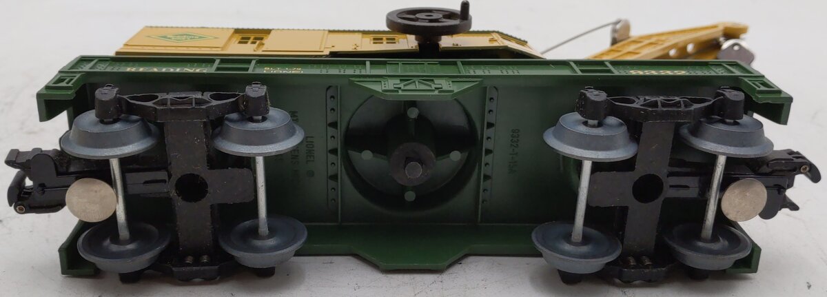 Lionel 6-9332 O Gauge Reading 8 Wheel Crane Car EX/Box