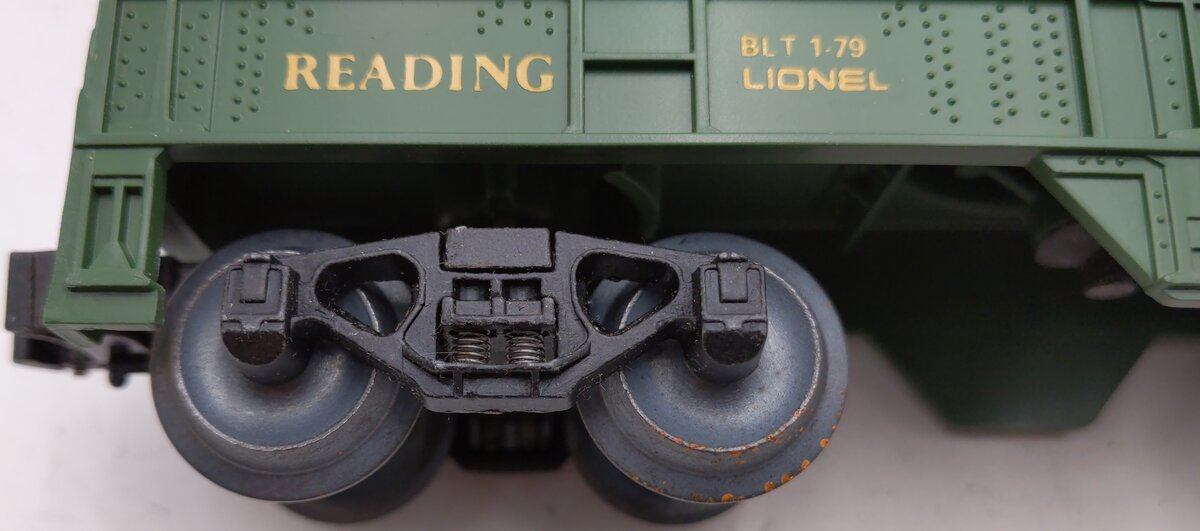Lionel 6-9332 O Gauge Reading 8 Wheel Crane Car EX/Box