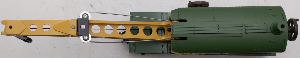 Lionel 6-9332 O Gauge Reading 8 Wheel Crane Car EX/Box