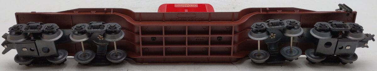 Lionel 6-9233 O Gauge 4 Truck Depressed Center Flatcar with Transformer EX/Box