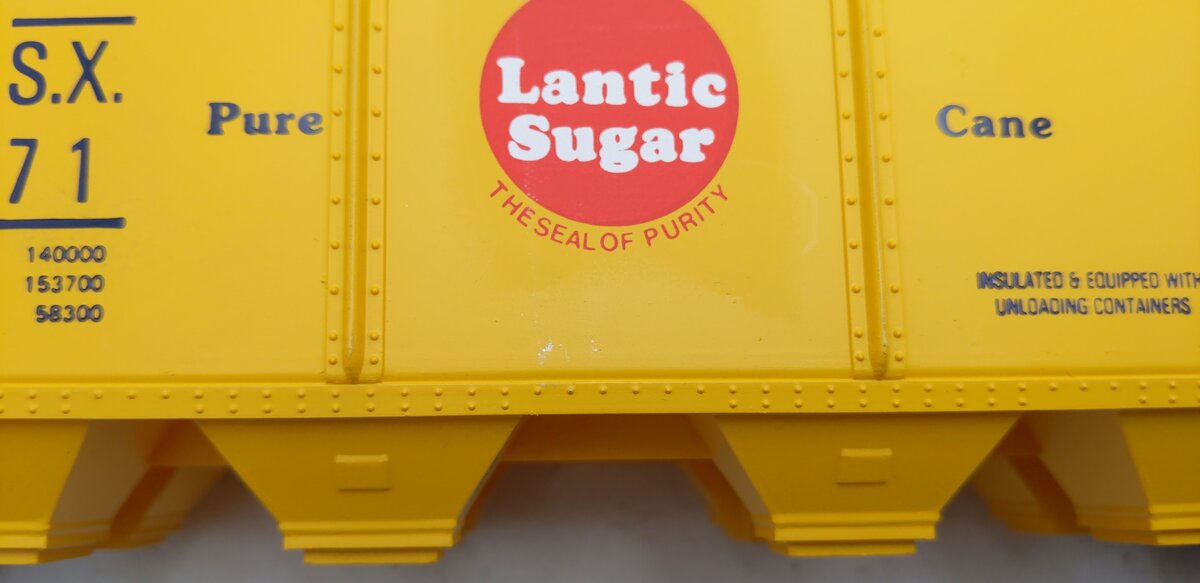 Lionel 6-9371 O Gauge Atlantic Sugar Refineries Lantic Sugar Hopper EX/Box