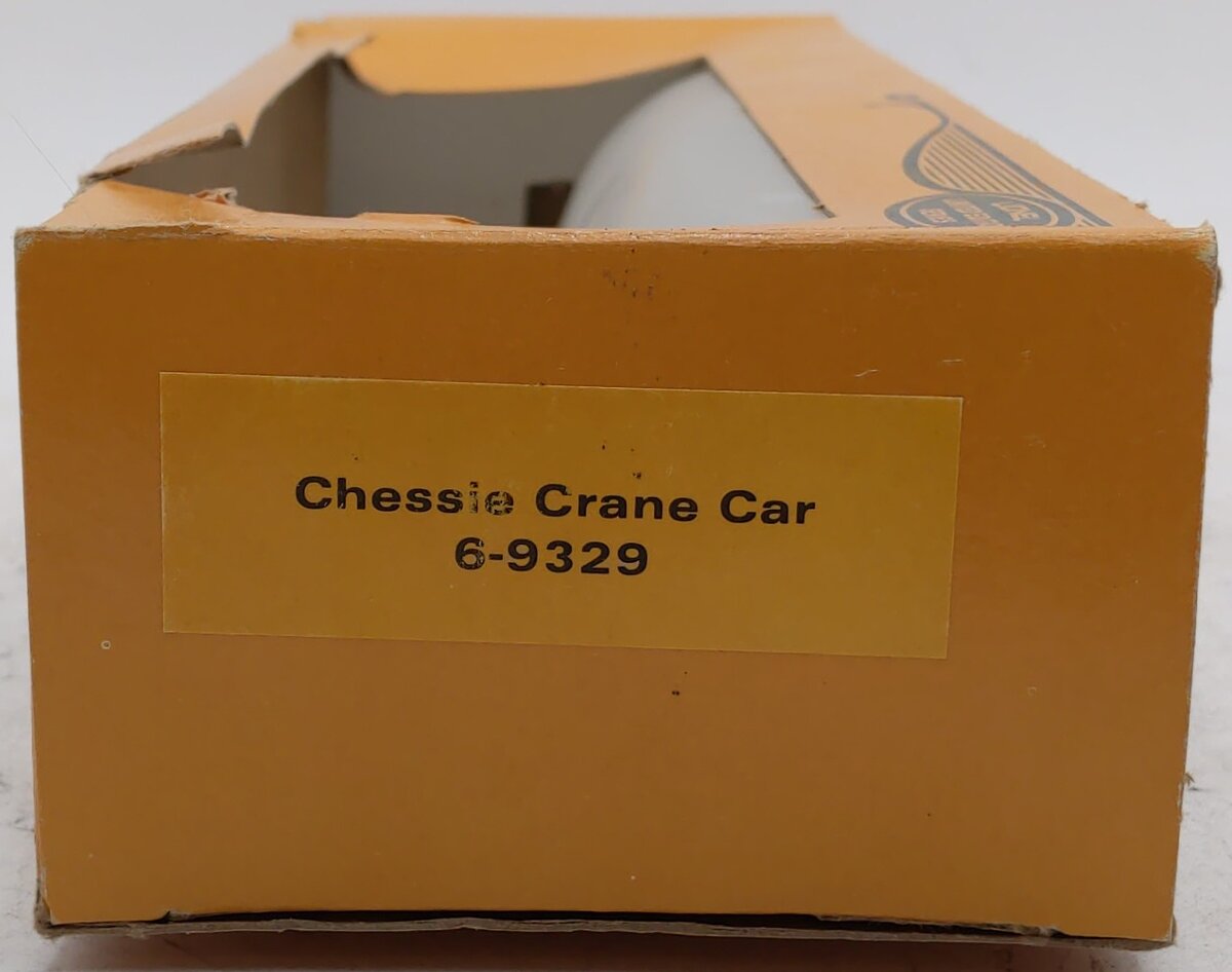 Lionel 6-9329 O Gauge Chessie Crane Car EX/Box