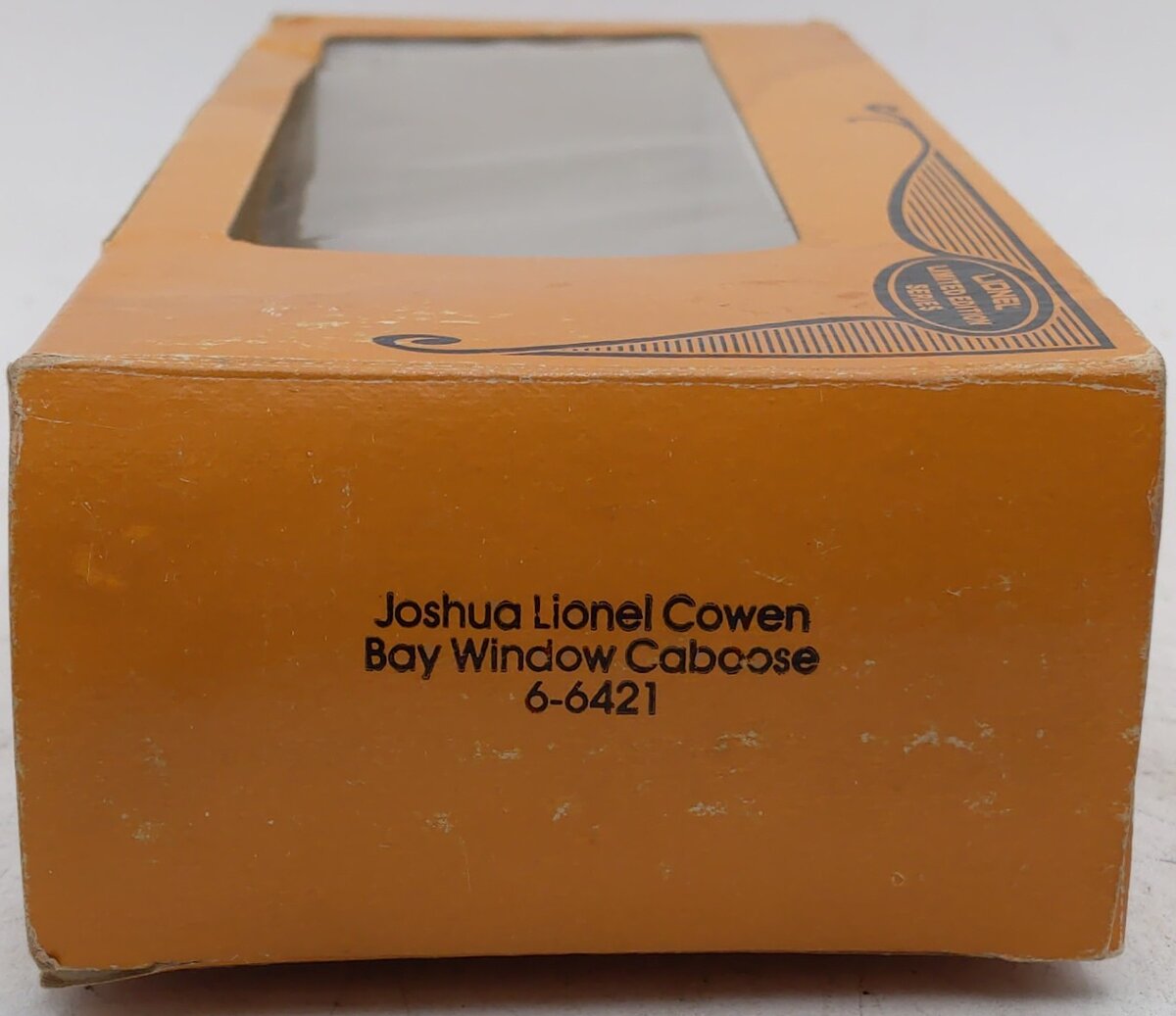 Lionel 6-6421 O Gauge Joshua L. Cowen Bay Window Illuminated Caboose EX/Box