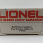 Lionel 6-9326 O Gauge Burlington Northern Bay Window Caboose EX/Box