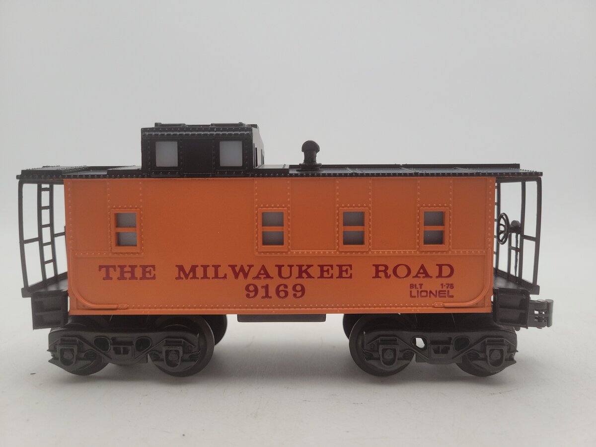 Lionel 6-9169 O Gauge Milwaukee Road Illuminated Caboose EX/Box