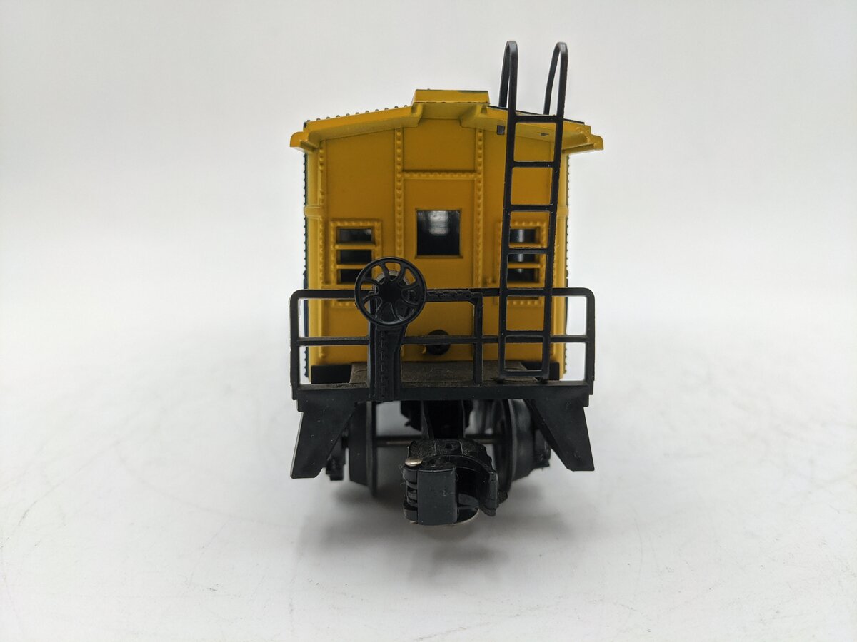 Lionel 6-9317 O Gauge AT&SF Blue & Yellow Bay Window Caboose #9317 EX/Box
