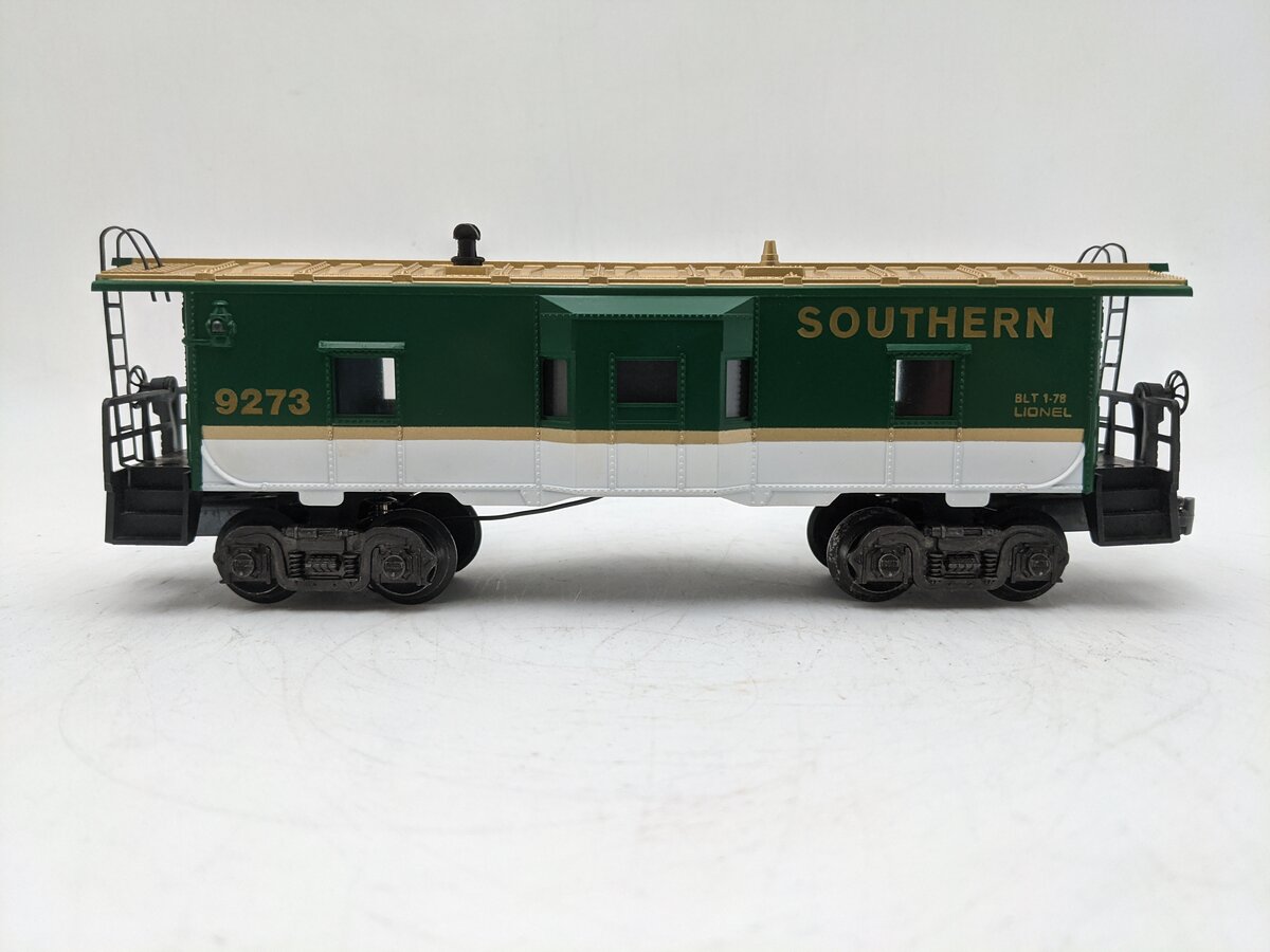 Lionel 6-9273 O Gauge Southern Bay Window Lighted Caboose EX/Box