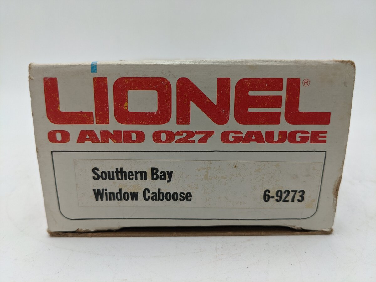 Lionel 6-9273 O Gauge Southern Bay Window Lighted Caboose EX/Box