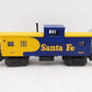 Lionel 6-6903 O Gauge Santa Fe Extended Vision Caboose EX