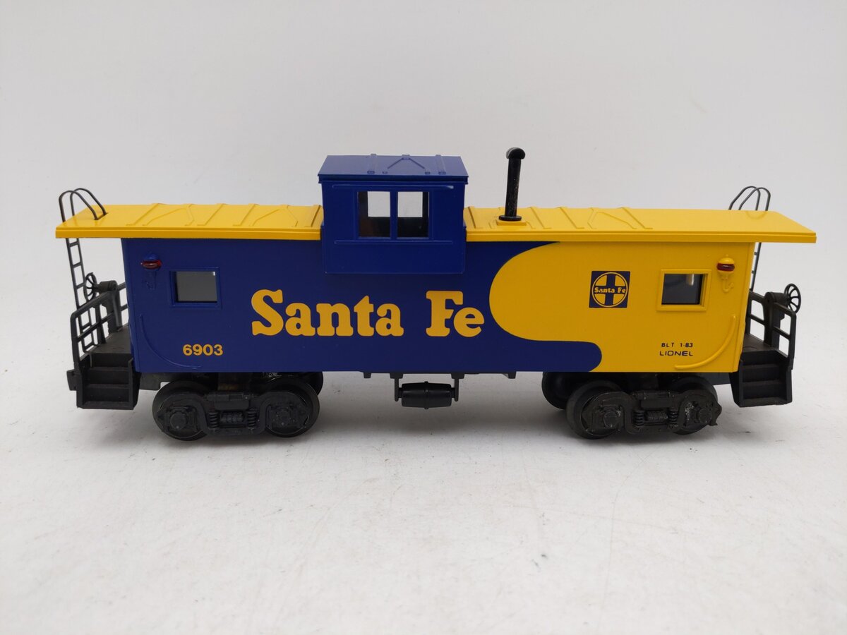 Lionel 6-6903 O Gauge Santa Fe Extended Vision Caboose EX