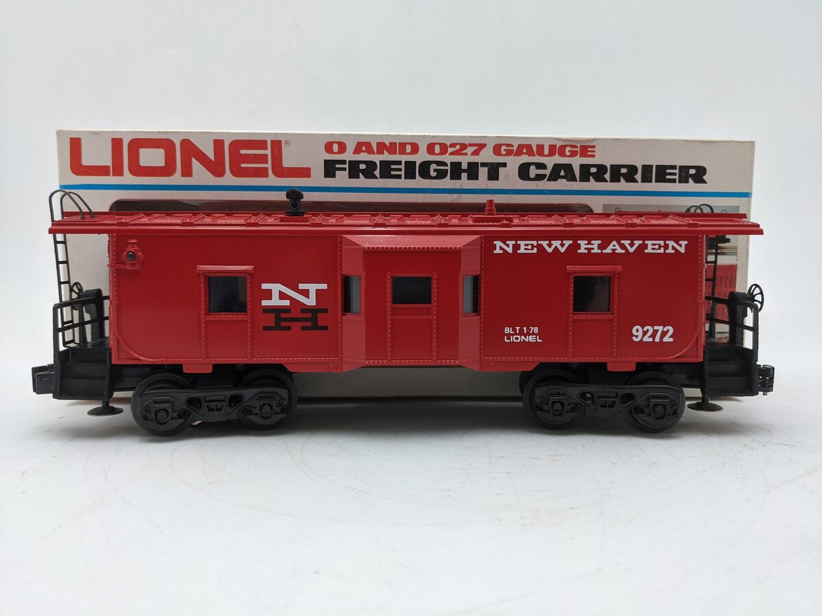 Lionel 6-9272 O Gauge New Haven Bay Window Lighted Caboose EX/Box
