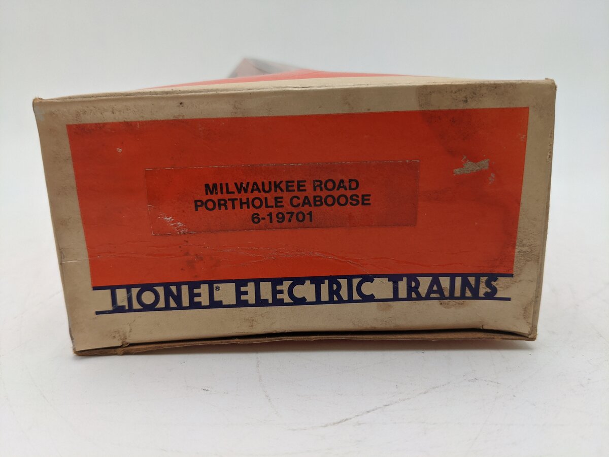Lionel 6-19701 O Gauge Milwaukee Road N5C Porthole Caboose #19701 EX/Box