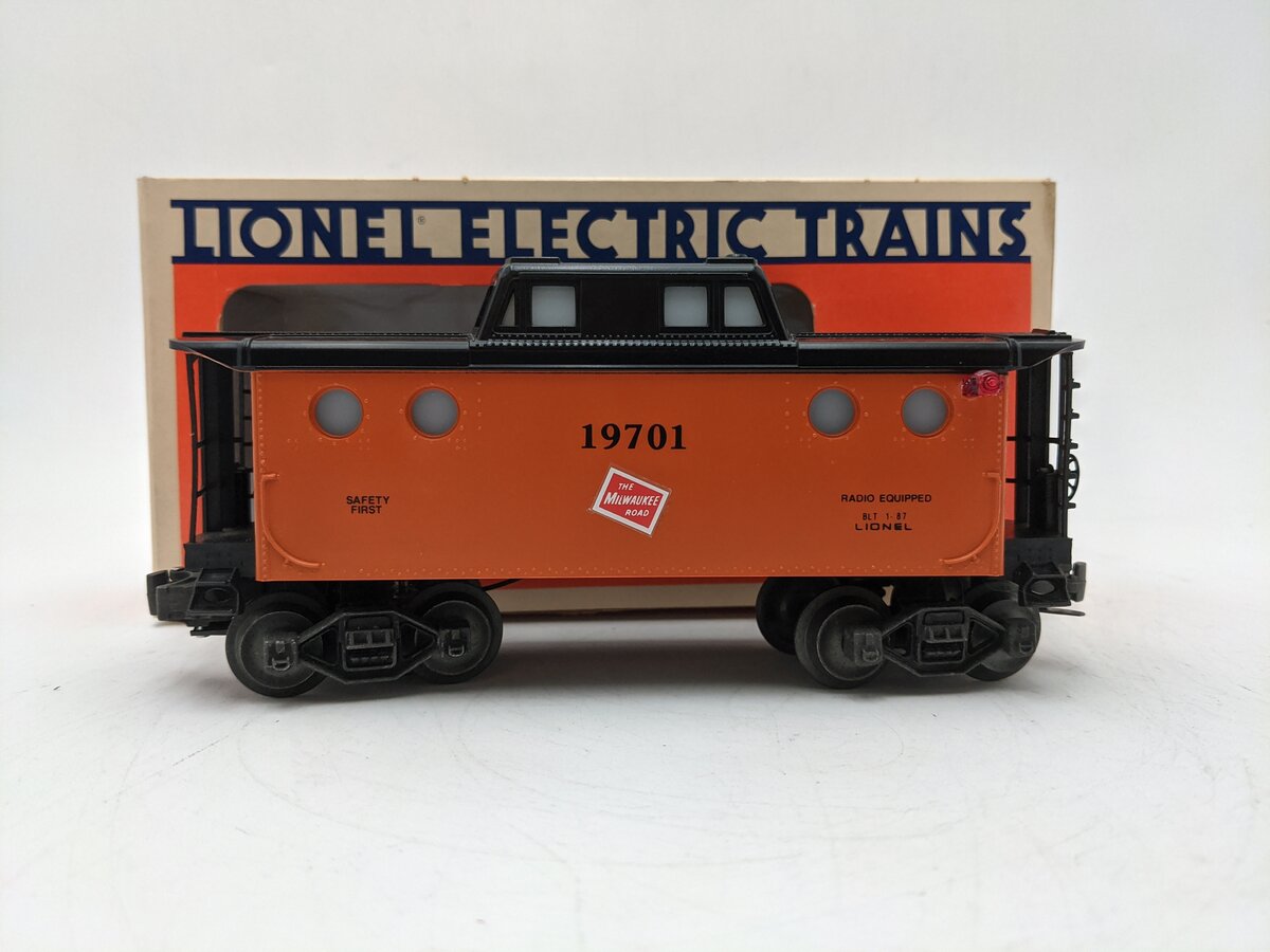 Lionel 6-19701 O Gauge Milwaukee Road N5C Porthole Caboose #19701 EX/Box