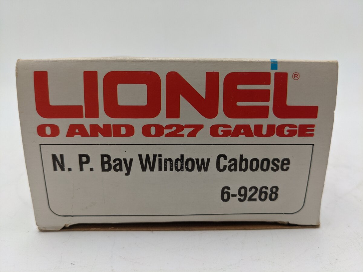 Lionel 6-9268 O Gauge Northern Pacific Bay Window Caboose EX/Box
