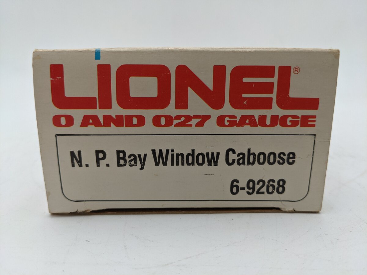 Lionel 6-9268 O Gauge Northern Pacific Bay Window Caboose EX/Box