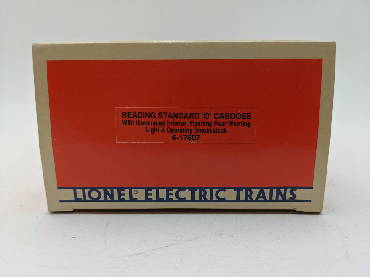Lionel 6-17607 O Gauge Reading Caboose Car EX/Box