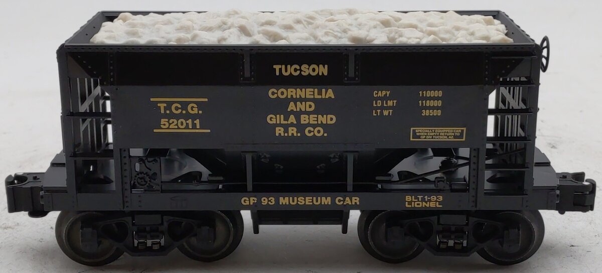 Lionel 6-52011 O Gauge Gadsden Pacific Cornelia & Gila Bend Museum Ore Car LN/Box