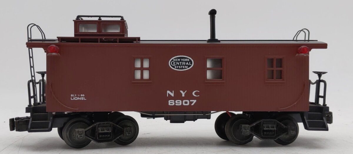 Lionel 6-6907 O Gauge New York Central Woodside Illuminated Caboose #6907 EX/Box