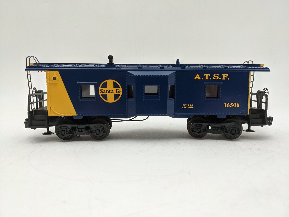 Lionel 6-16506 O Gauge Santa Fe Bay Window Caboose VG/Box