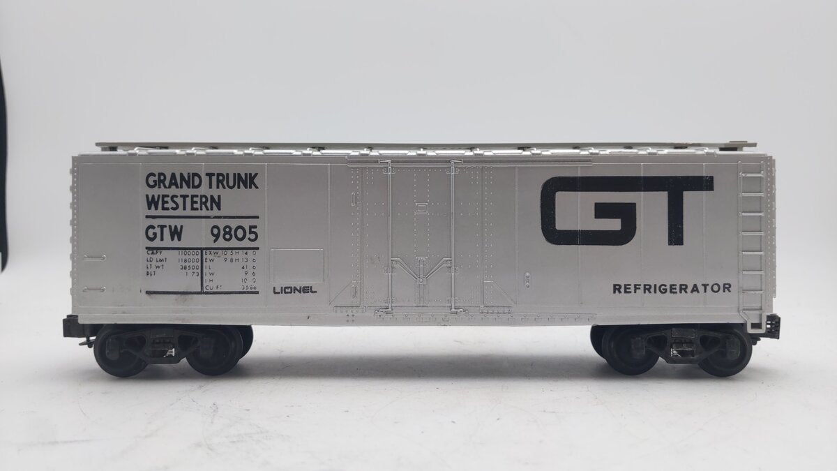 Lionel 6-9805 O Gauge Grand Trunk Reefer Car EX
