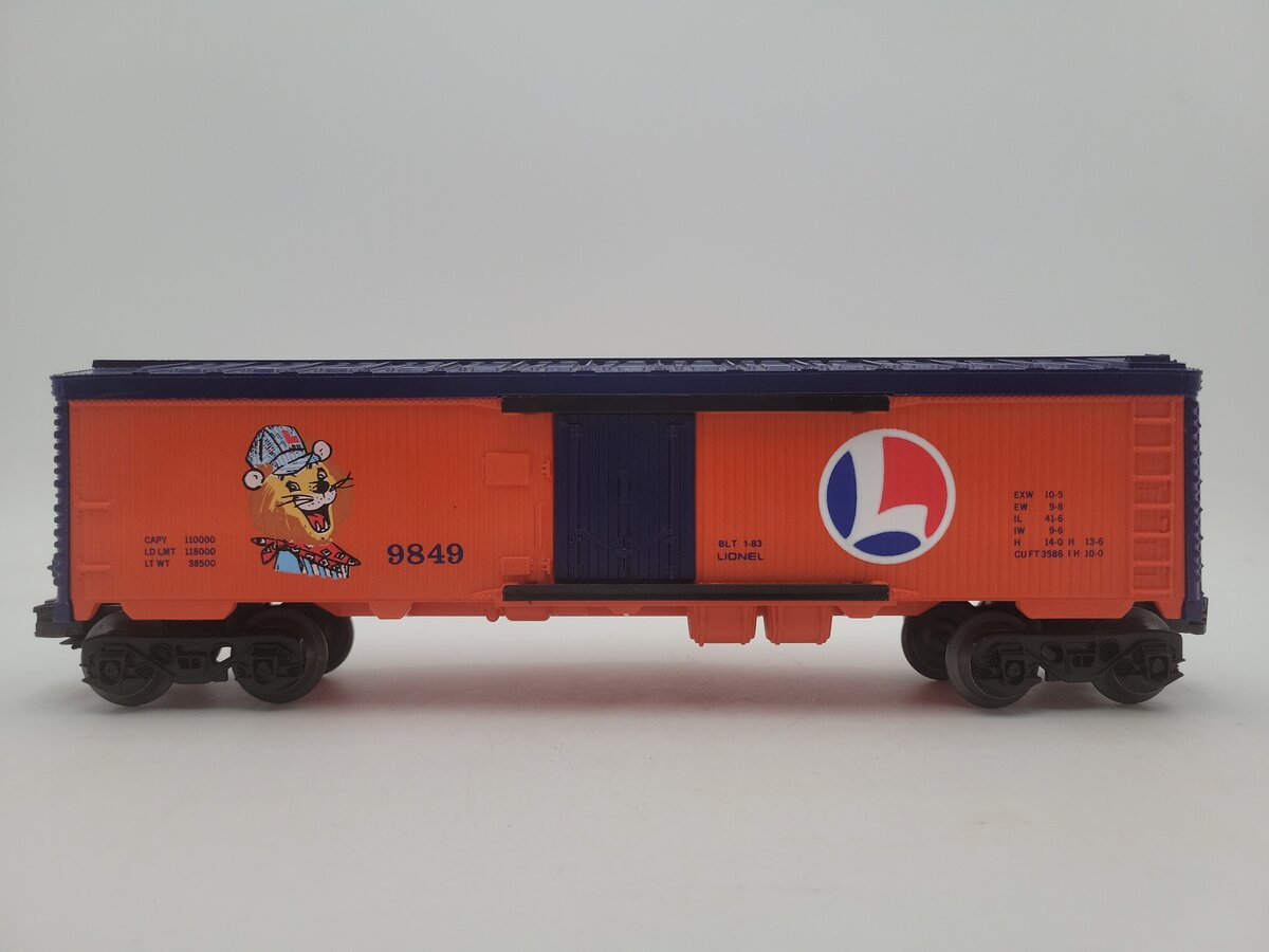 Lionel 6-9849 O Gauge Lionel Lines Billboard Refrigerator Car EX/Box