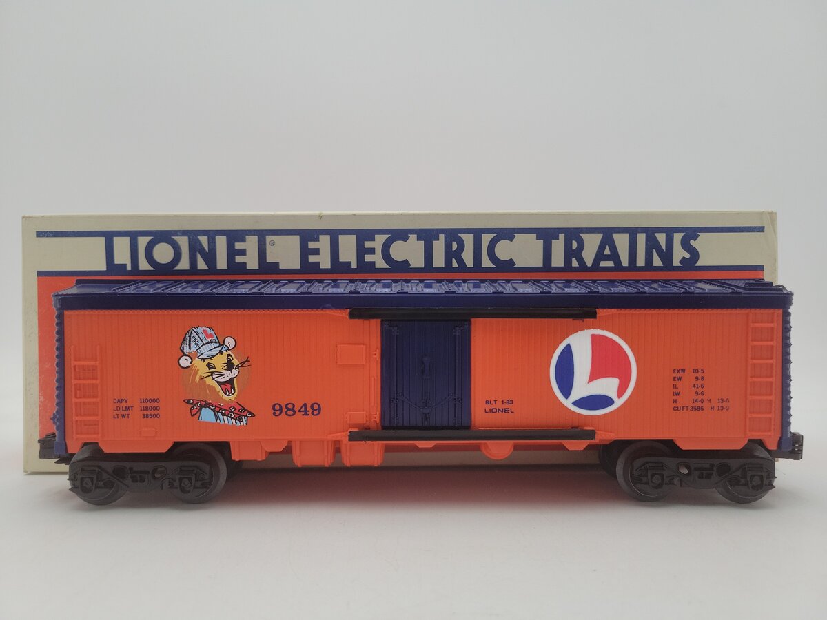 Lionel 6-9849 O Gauge Lionel Lines Billboard Refrigerator Car EX/Box