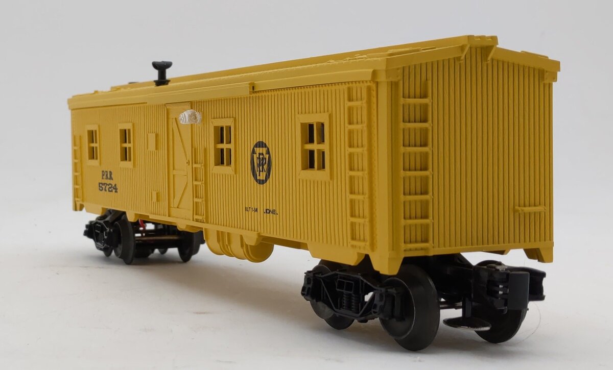 Lionel 6-5724 O Gauge Pennsylvania Illuminated Bunk Car #5724 LN/Box