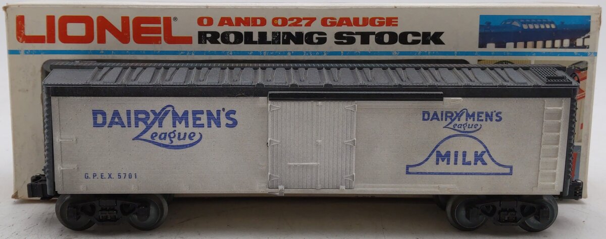 Lionel 6-5701 O Gauge Dairymen‘s League Reefer Car EX/Box