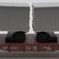 Lionel 6-9122 O Gauge Northern Pacific Flatcar w/Vans EX/Box