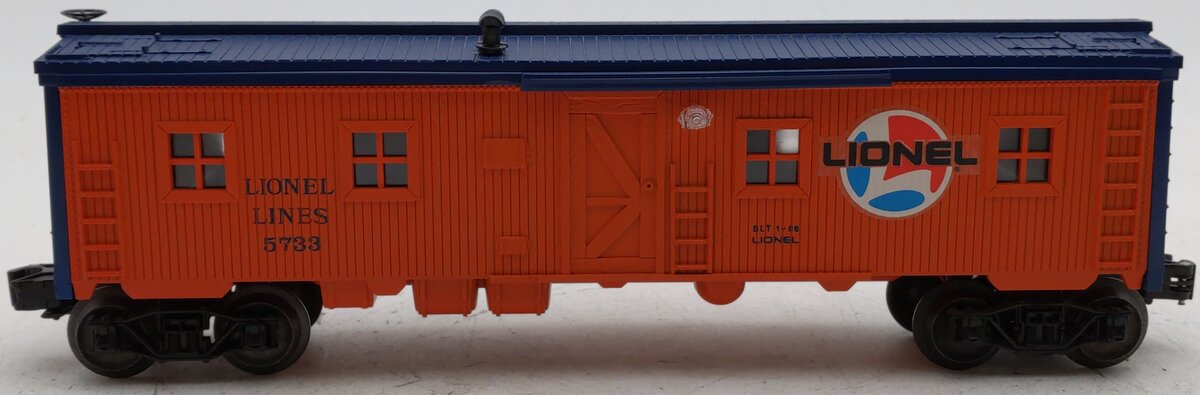 Lionel 6-5733 O Gauge Lionel Lines Illuminated Bunk Car #5733 EX/Box