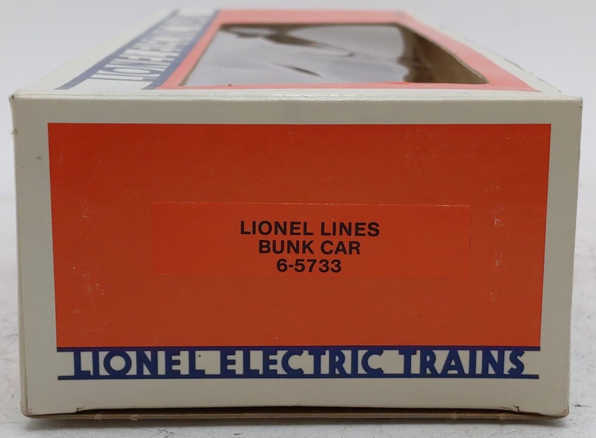 Lionel 6-5733 O Gauge Lionel Lines Illuminated Bunk Car #5733 EX/Box