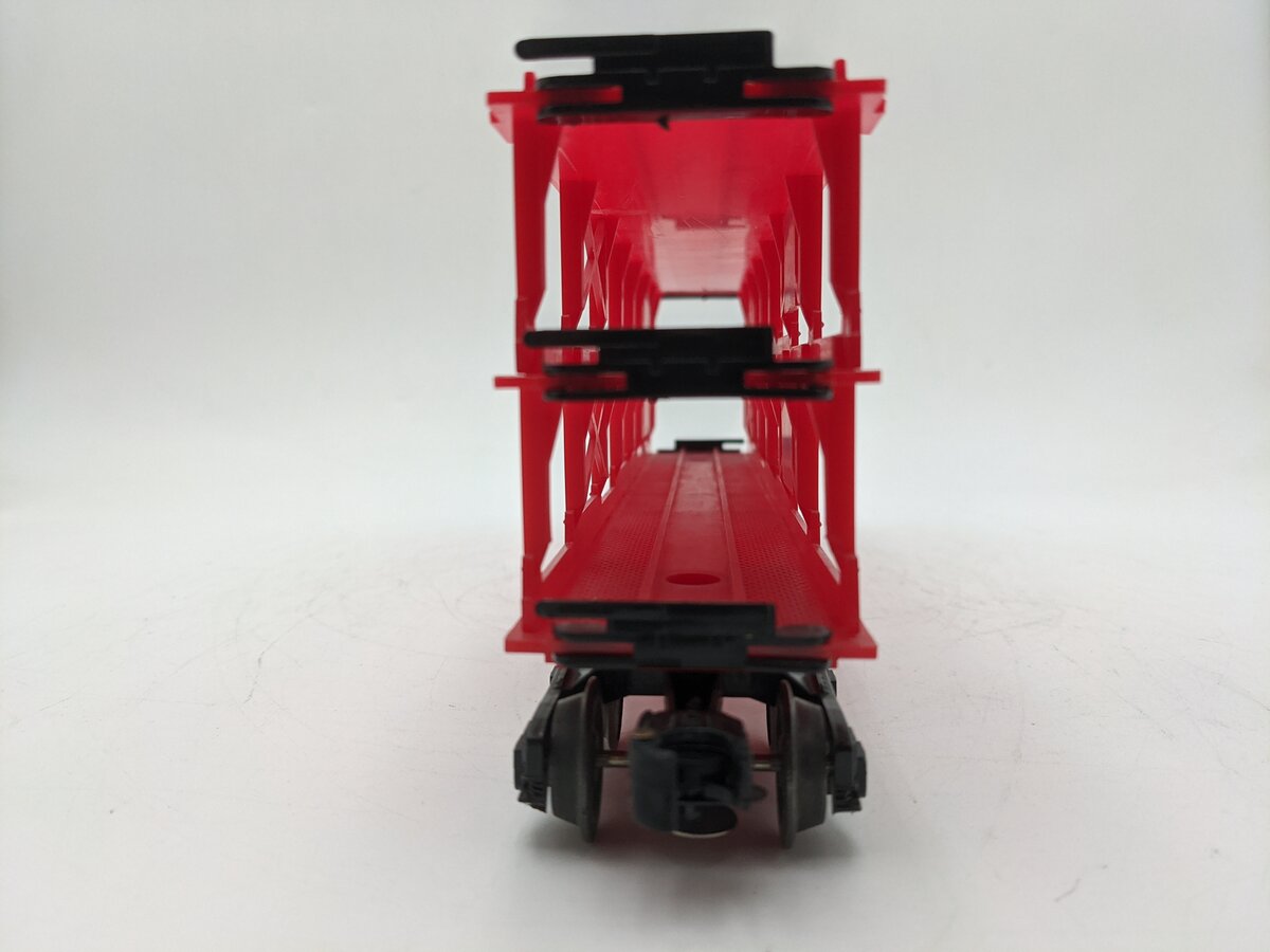 Lionel 6-9281 O Gauge Santa Fe Tri-level Auto Carrier EX/Box