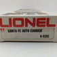 Lionel 6-9281 O Gauge Santa Fe Tri-level Auto Carrier EX/Box