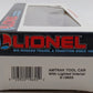 Lionel 6-19655 O Gauge Amtrak Tool Car with Lighted Interior LN/Box