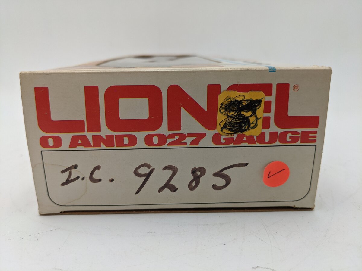 Lionel 6-9285 O Gauge Illinois Central Gulf Flatcar w/Vans EX/Box