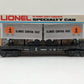 Lionel 6-9285 O Gauge Illinois Central Gulf Flatcar w/Vans EX/Box