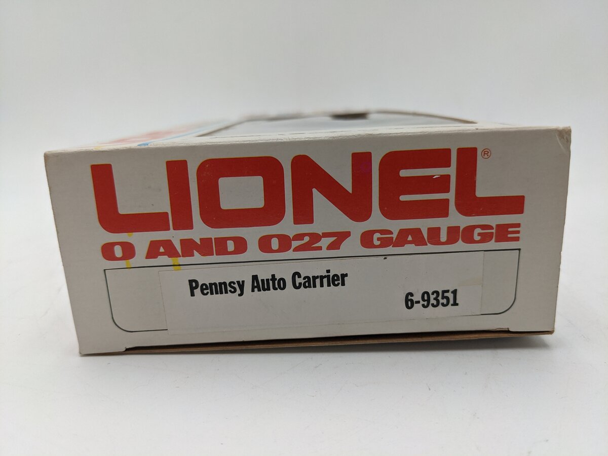 Lionel 6-9351 O Gauge Pennsylvania Auto Carrier EX/Box