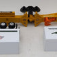Lionel 6-16334 O Chicago & Northwestern TTUX Flat Cars with Trailers EX