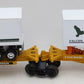 Lionel 6-16334 O Chicago & Northwestern TTUX Flat Cars with Trailers EX