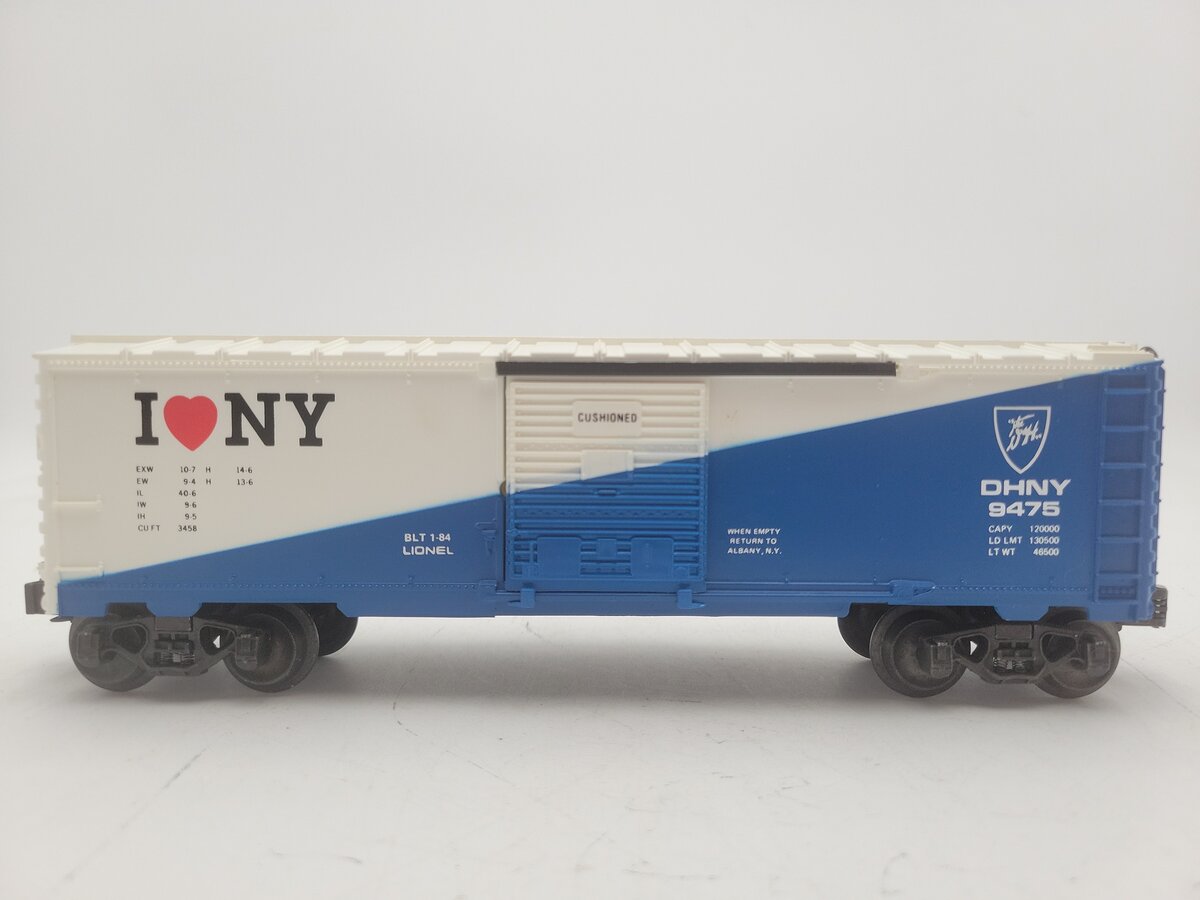 Lionel 6-9475 O Gauge Delaware & Hudson I Love New York Boxcar VG/Box
