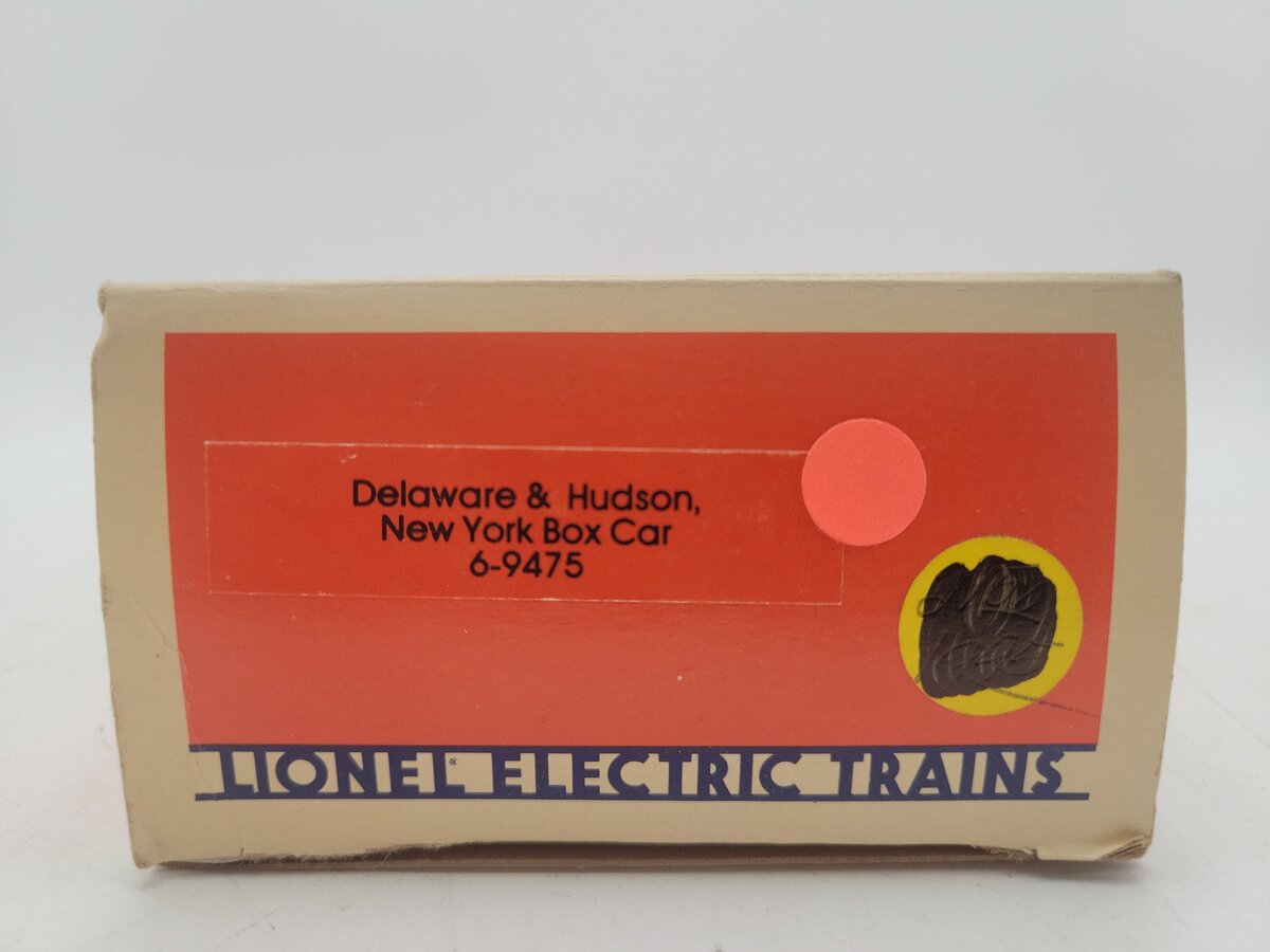 Lionel 6-9475 O Gauge Delaware & Hudson I Love New York Boxcar VG/Box