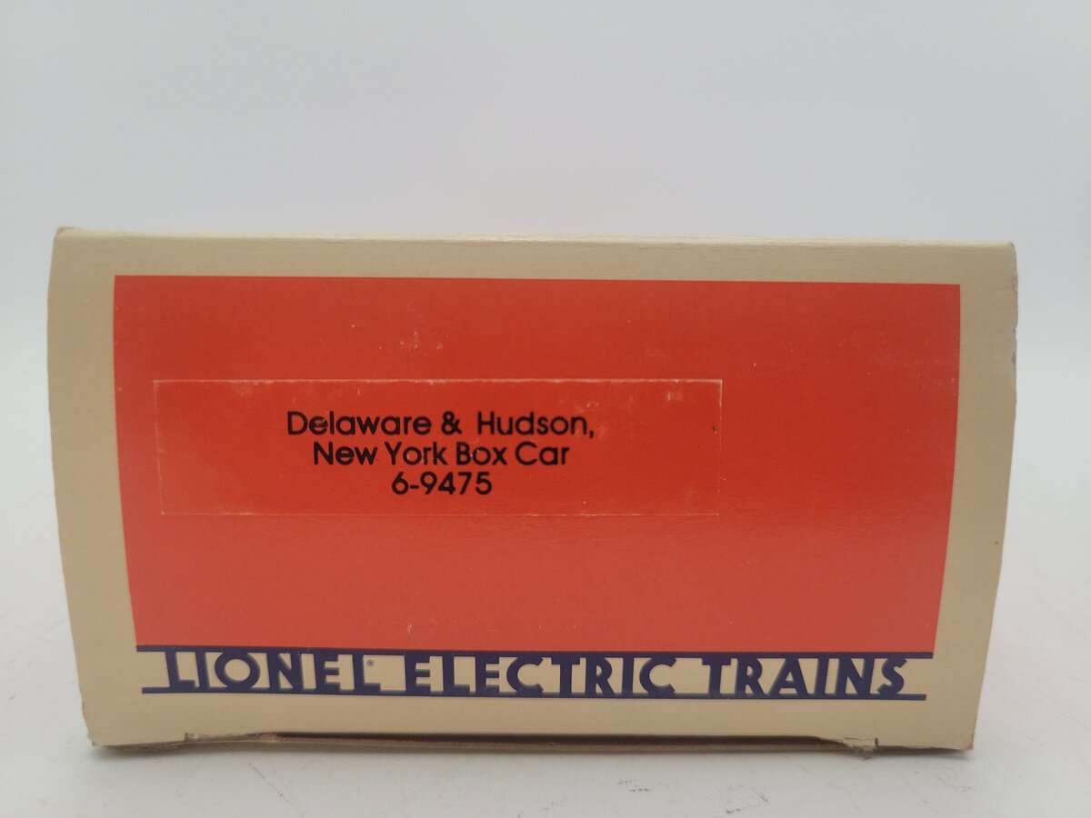 Lionel 6-9475 O Gauge Delaware & Hudson I Love New York Boxcar VG/Box