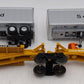Lionel 6-16322 O Gauge TTUX Flatcar with 2 Sealand Trailers EX
