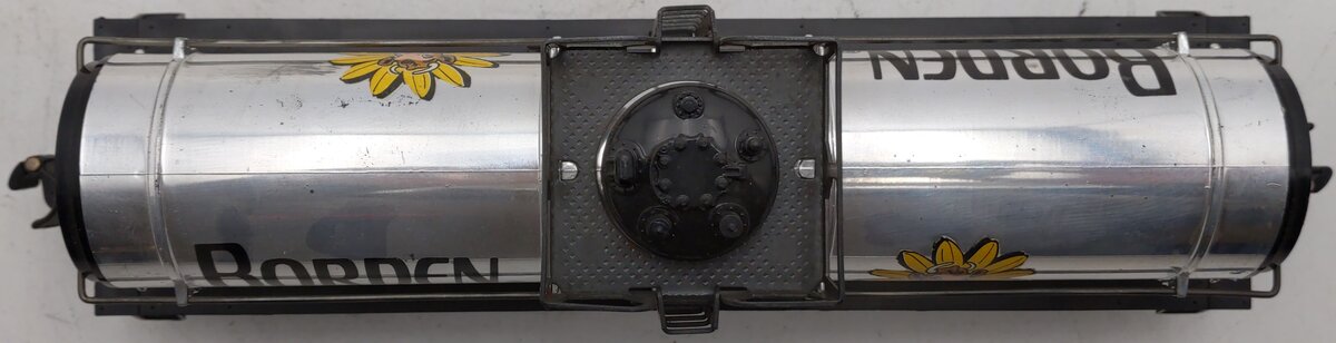 Lionel 6-9154 O Gauge Borden Plated Tank Car VG