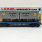 Lionel 6-9226 O Gauge Delaware and Hudson Flatcar with 2 Trailers EX/Box