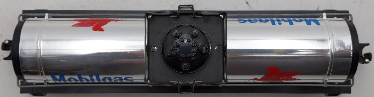 Lionel 6-9156 O Gauge Mobilgas Plated Single Dome Tank Car VG/Box