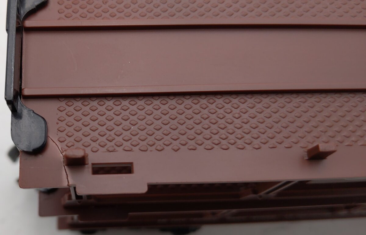 Lionel 6-9123 O Gauge Norfolk & Western 3-Tier Auto Carrier Car Brown VG/Box