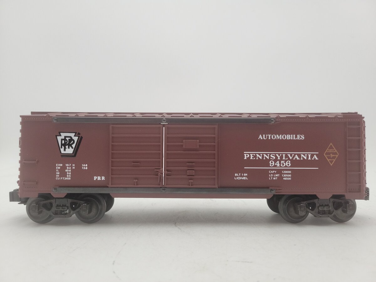 Lionel 6-9456 O Gauge Pennsylvania Railroad Double Door Boxcar #9456 EX/Box