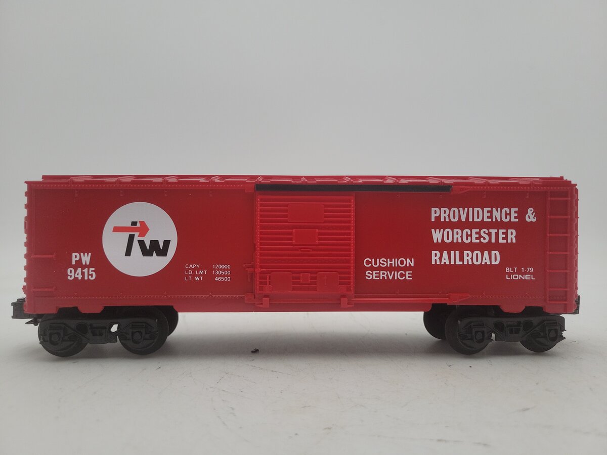 Lionel 6-9415 O Gauge Providence & Worcester Boxcar EX