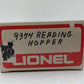 Lionel 6-9374 O Gauge Reading 4-Bay Covered Hopper EX/Box